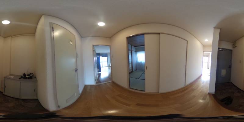 パノラマ画像キッチン