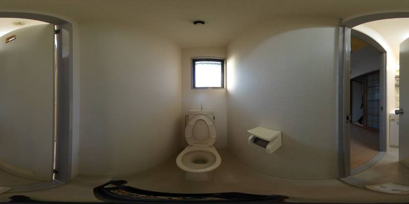 パノラマ画像トイレ