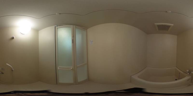 パノラマ画像バスルーム