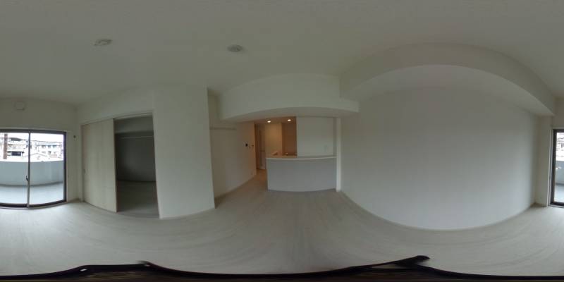 パノラマ画像リビング