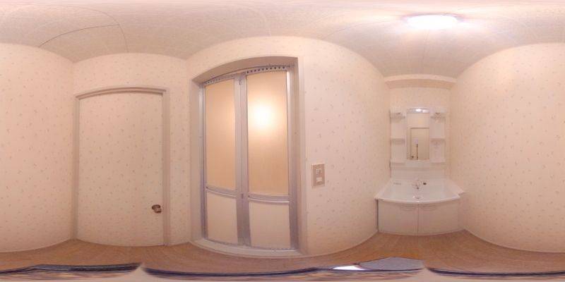 パノラマ画像洗面所