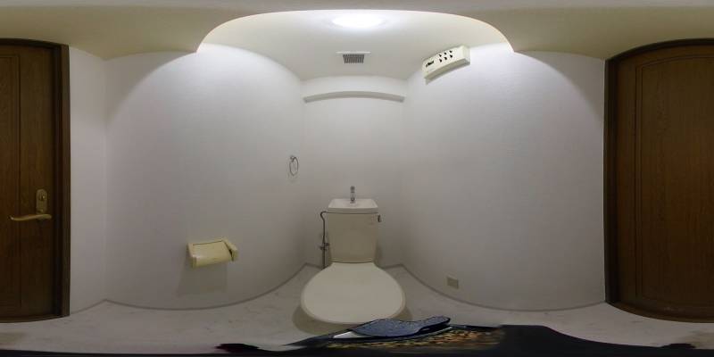 パノラマ画像トイレ