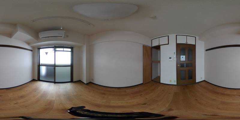 パノラマ画像洋室