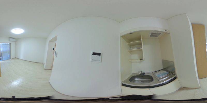 パノラマ画像キッチン