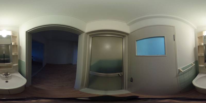 パノラマ画像洗面所