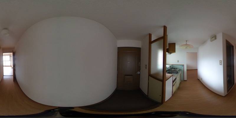 パノラマ画像玄関