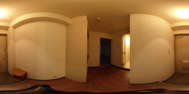 パノラマ画像玄関