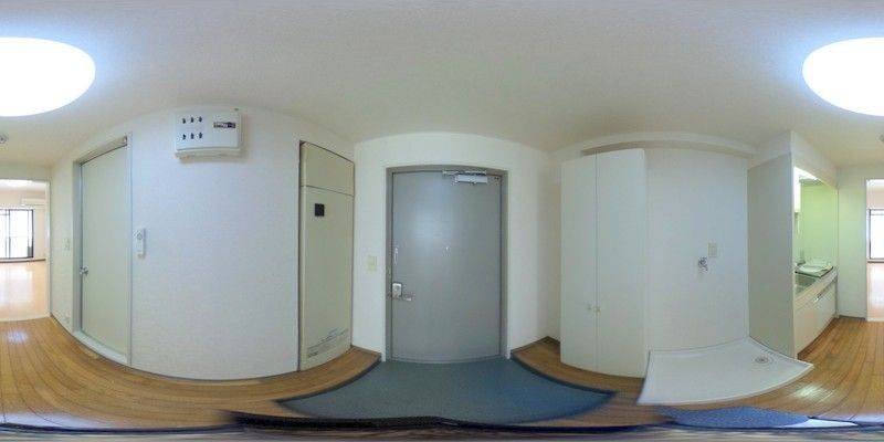 パノラマ画像玄関