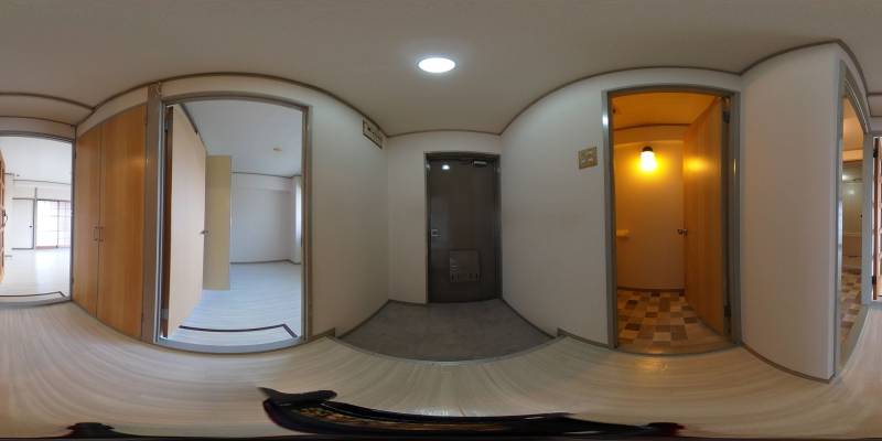 パノラマ画像玄関