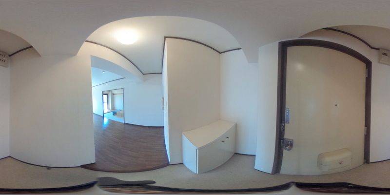 パノラマ画像玄関