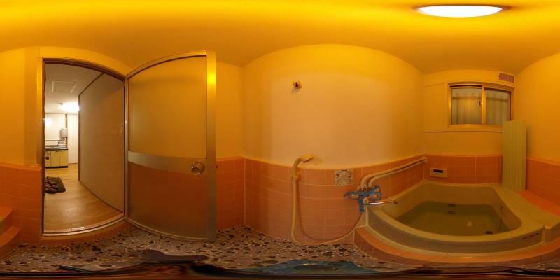 パノラマ画像バスルーム