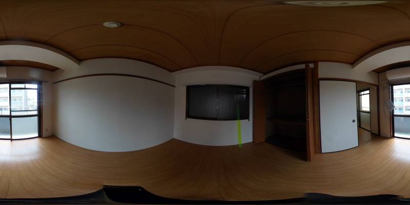 パノラマ画像洋室