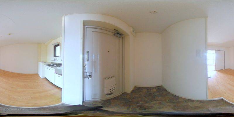 パノラマ画像玄関