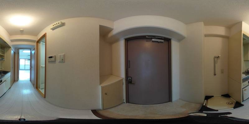 パノラマ画像玄関