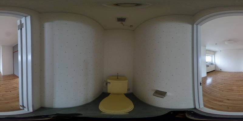 パノラマ画像トイレ