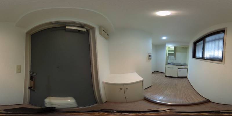 パノラマ画像玄関