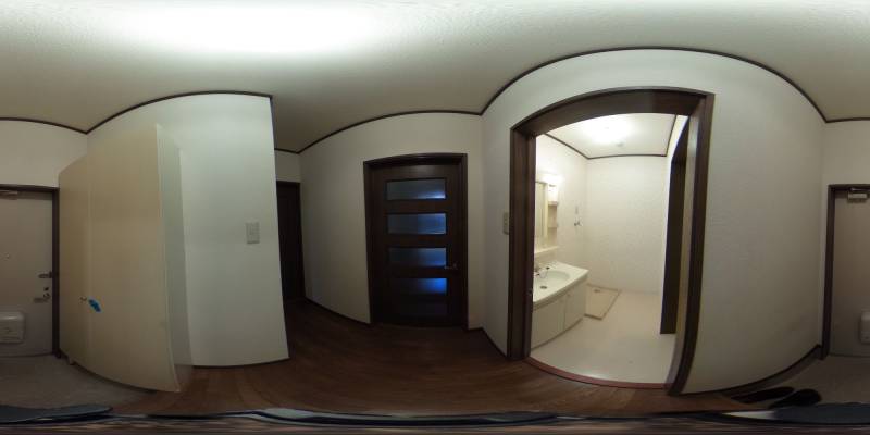 パノラマ画像玄関