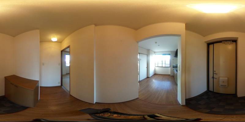 パノラマ画像玄関