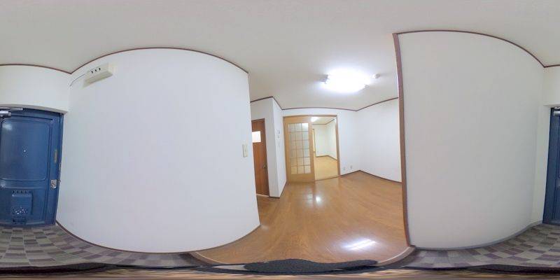 パノラマ画像玄関