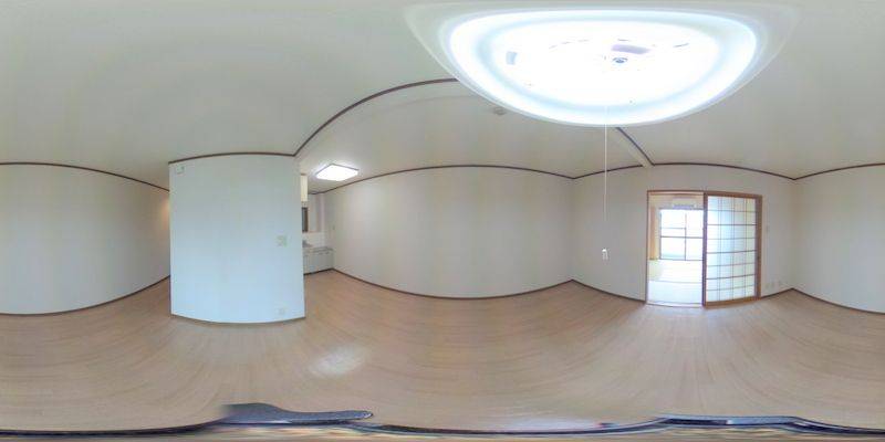 パノラマ画像リビング