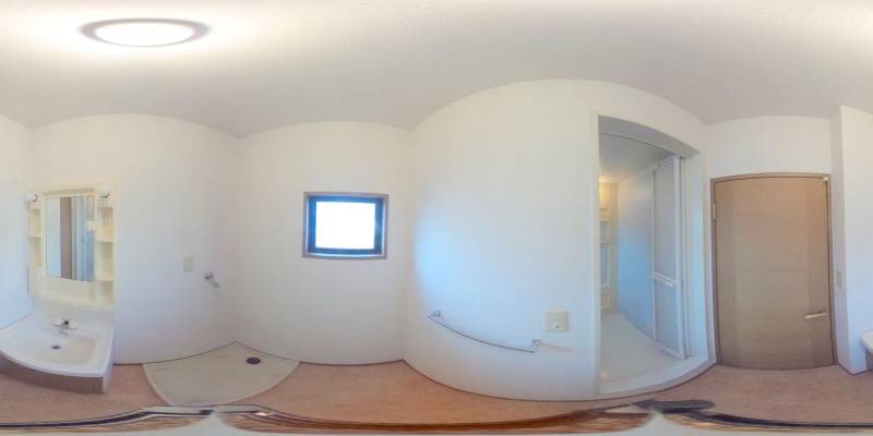 パノラマ画像洗面所