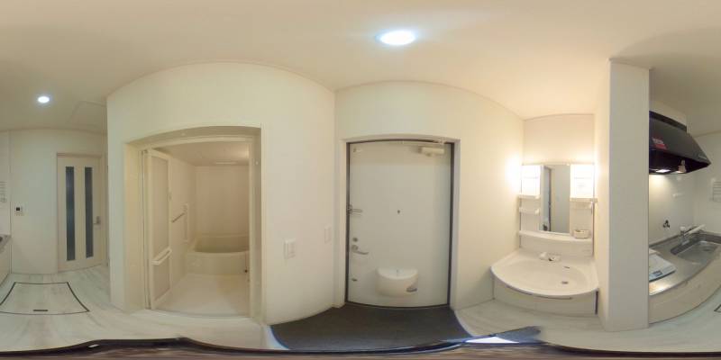 パノラマ画像玄関