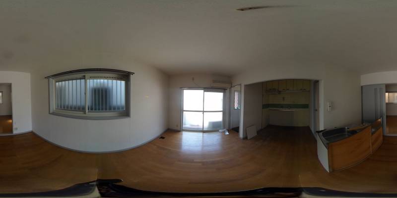 パノラマ画像リビング