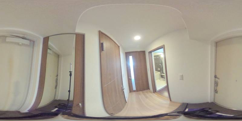 パノラマ画像玄関