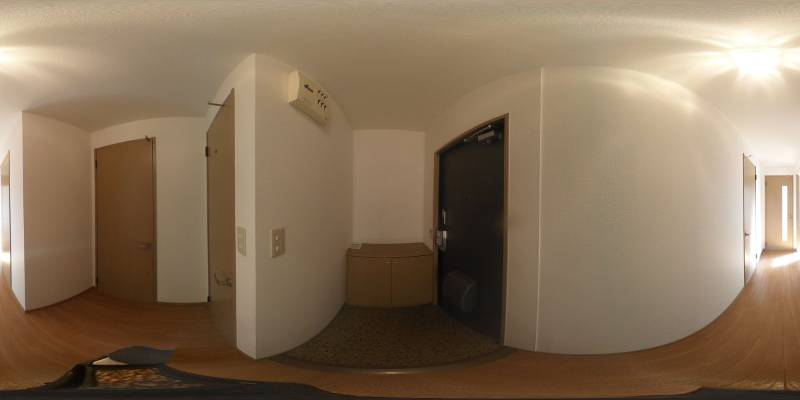 パノラマ画像玄関