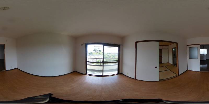 パノラマ画像洋室