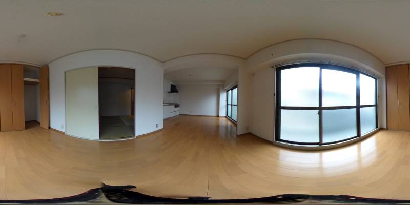 パノラマ画像洋室