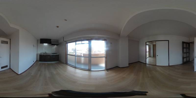 パノラマ画像リビング