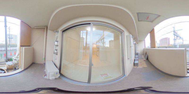 パノラマ画像洋室