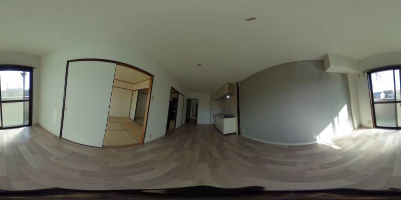 パノラマ画像キッチン