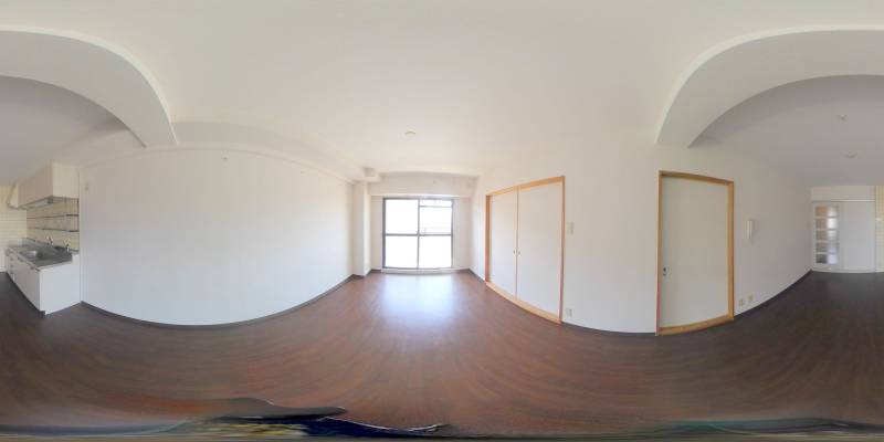 パノラマ画像リビング