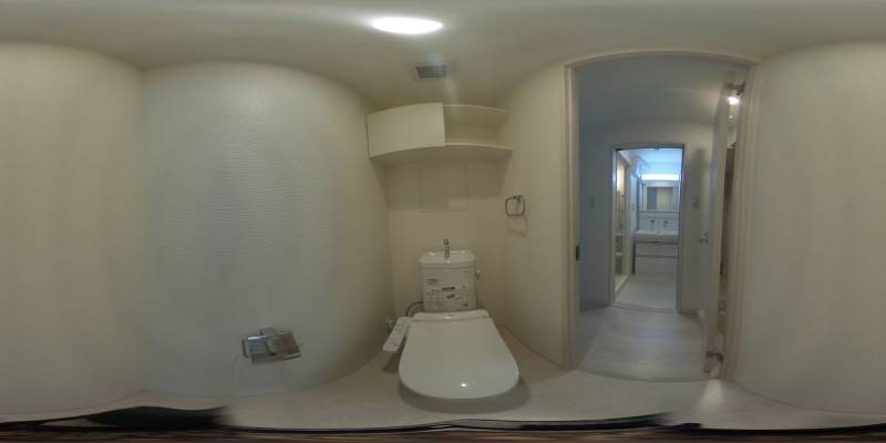 パノラマ画像トイレ