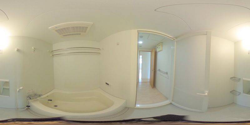 パノラマ画像バスルーム