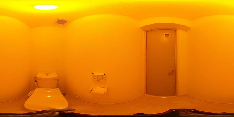 パノラマ画像トイレ