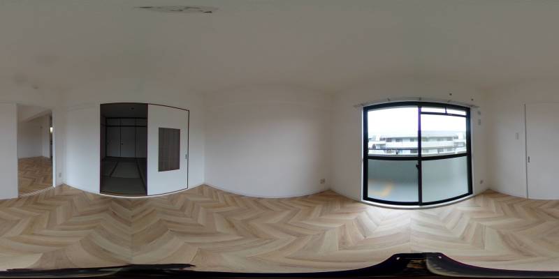 パノラマ画像洋室