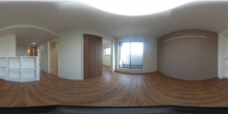 パノラマ画像リビング