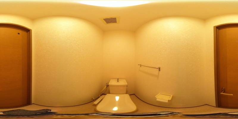 パノラマ画像トイレ