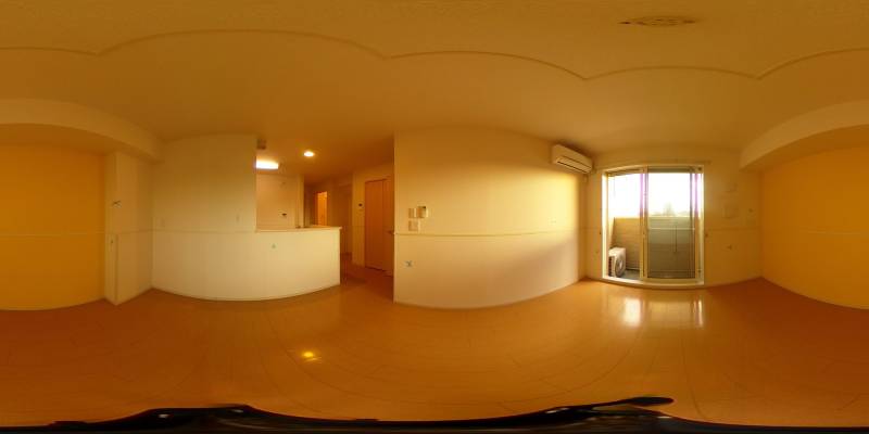 パノラマ画像リビング