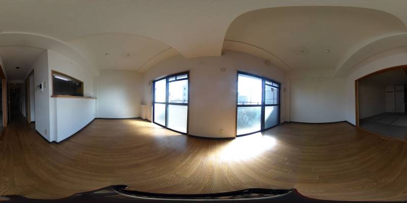 パノラマ画像洋室