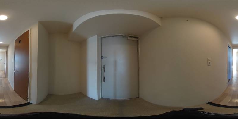 パノラマ画像玄関