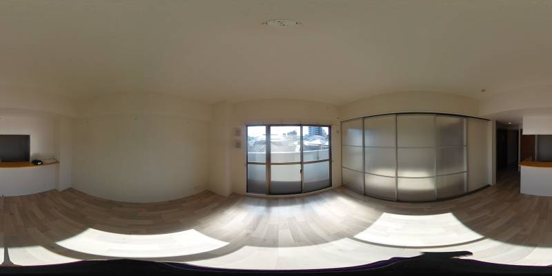 パノラマ画像リビング