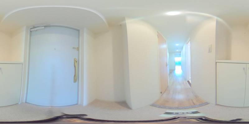 パノラマ画像玄関