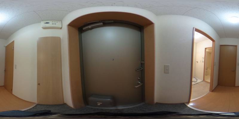 パノラマ画像玄関