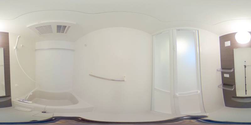 パノラマ画像バスルーム