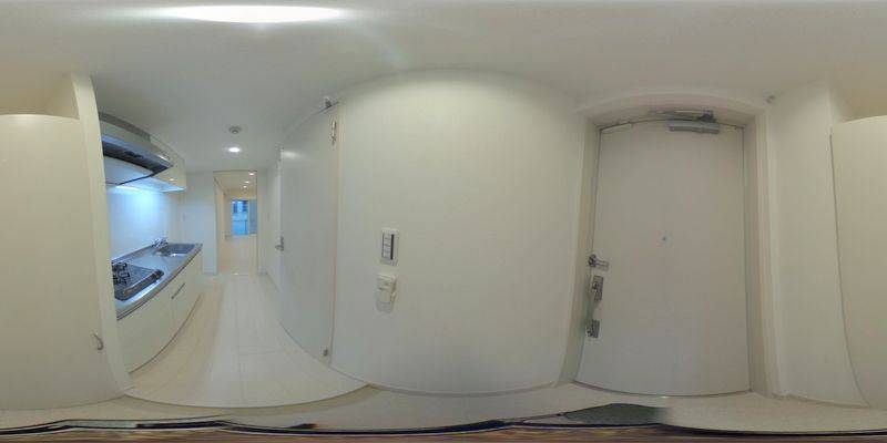 パノラマ画像玄関