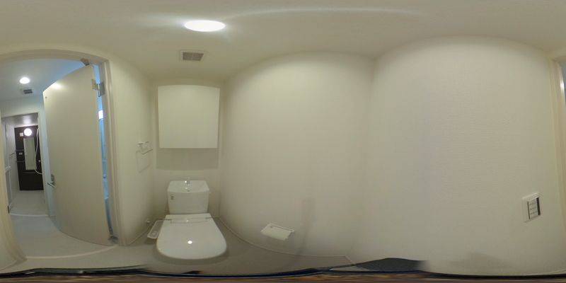 パノラマ画像トイレ